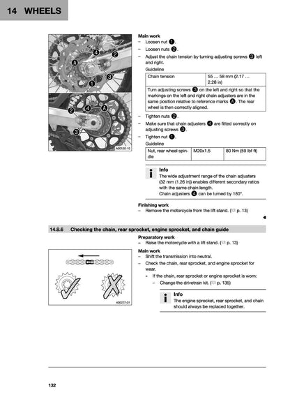 Husqvarna FE 350 FE 350S Motorcycle Service Manual | 2020-2024 - sample page 3