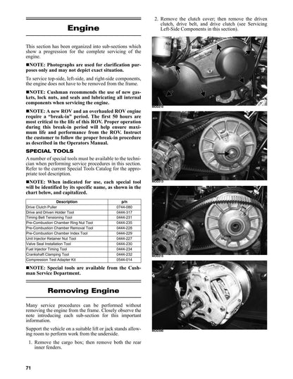 Cushman Hauler 4x4 Crew Diesel Golf Cart Service Manual | 2024-2026 - sample page 4