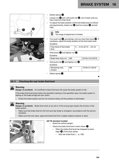 Husqvarna TE TBI 250 300 Enduro Motorcycle Service Manual | 2024-2026 - sample page 3