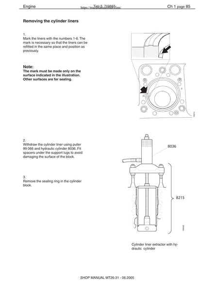 Moxy MT26 MT31 Articulated Dump Truck Service Manual | 2004-2008 - sample page 5