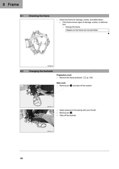 Husqvarna TE 250 300 PRO Motorcycle Service Manual | 2026 - sample page 3