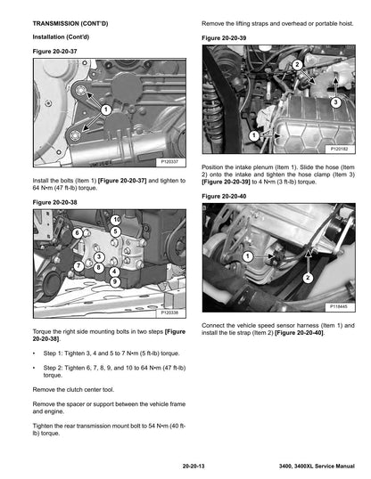Bobcat 3400 3400XL UTV Service Manual | 2021-2025 - sample page 2