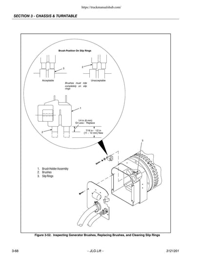 JLG 600A 600AJ Boom Lift Service Manual | 2004-2012 - sample page 4