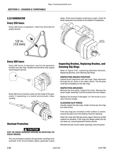 JLG 740A 740AJ Boom Lift Service Manual | 2002-2013 - sample page 2