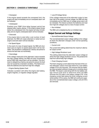 JLG E450A E450AJ M450A M450AJ Boom Lift Service Manual | 1999-2009 - sample page 7