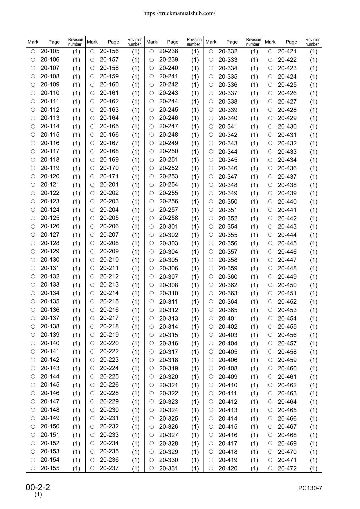 Komatsu PC130-7 Excavator Service Manual | 2004-2008 - sample page 7