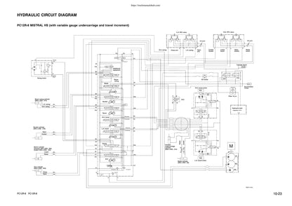 Komatsu PC12R-8 PC15R-8 Excavator Service Manual | 2000-2004 - sample page 2
