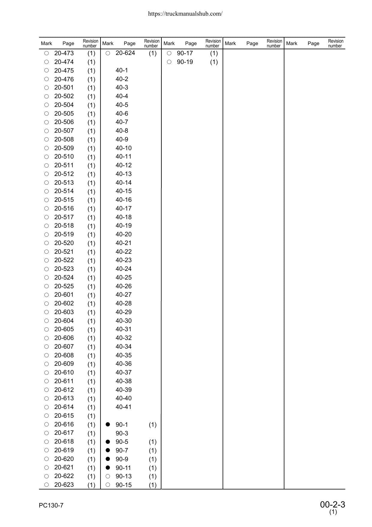 Komatsu PC130-7 Excavator Service Manual | 2004-2008 - sample page 8