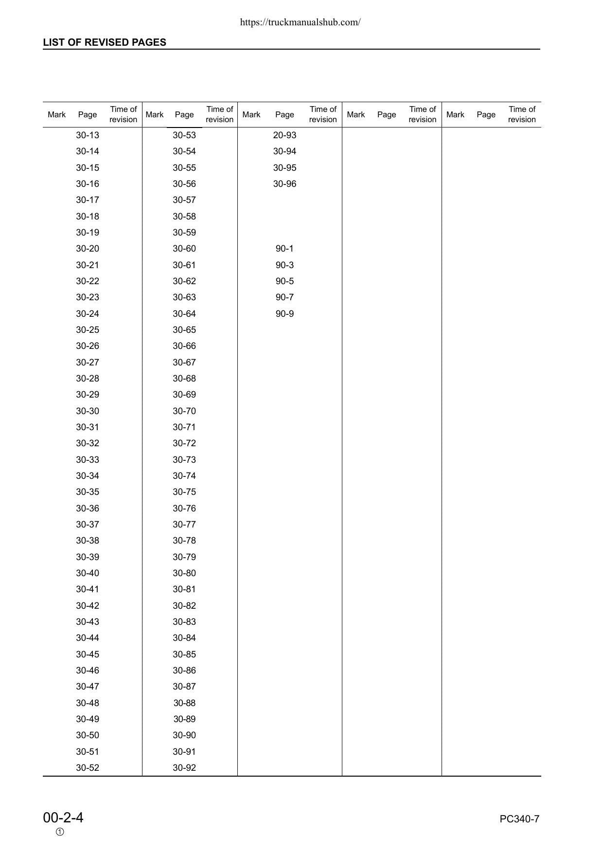 Komatsu PC340LC PC340NLC 7K Excavator Service Manual | 2002-2006 - sample page 9