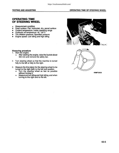 Komatsu WA250-1LC Wheel Loader Service Manual | 1992-1996 - sample page 4
