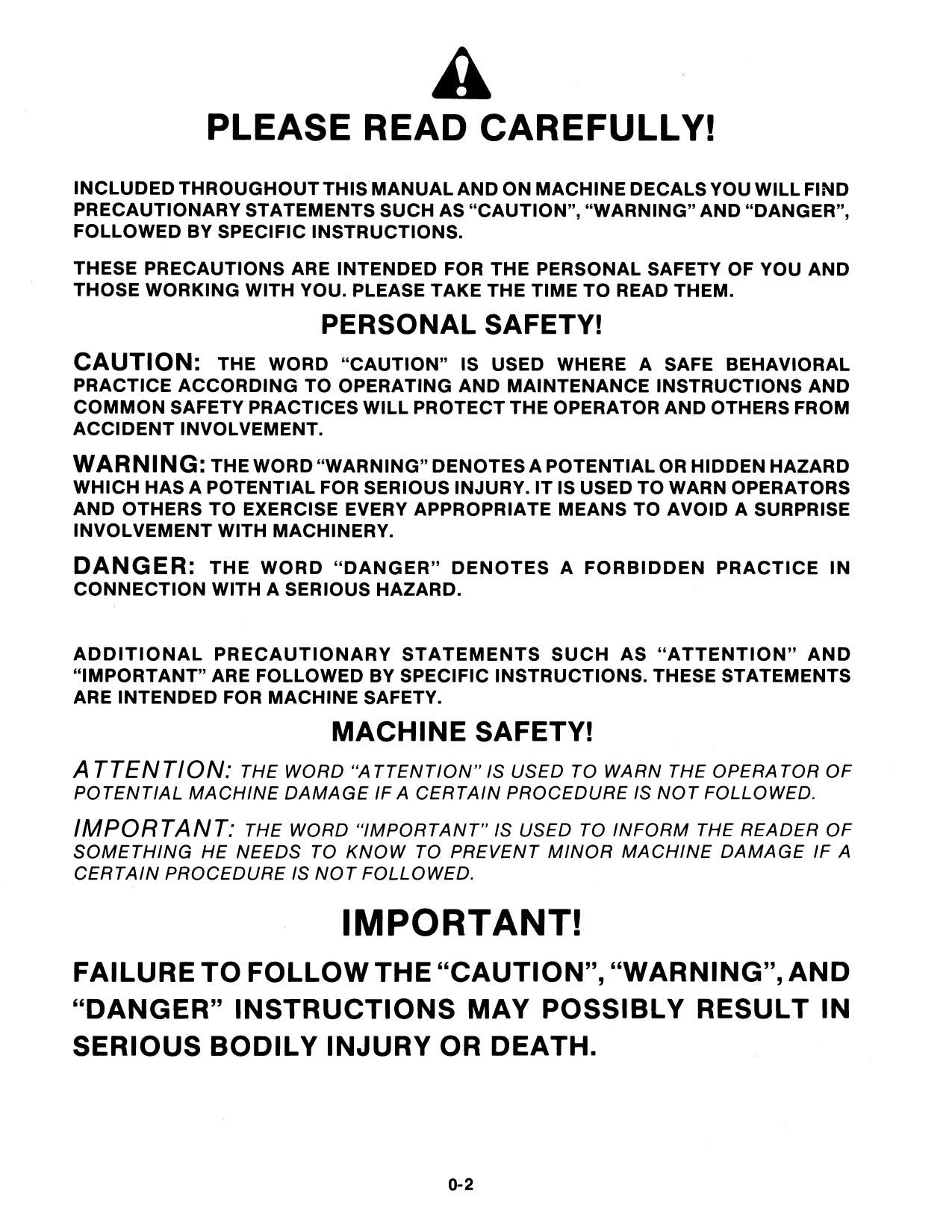 New Holland L781 L784 L785 Skid Steer Service Manual | 1980-1984 - sample page 5
