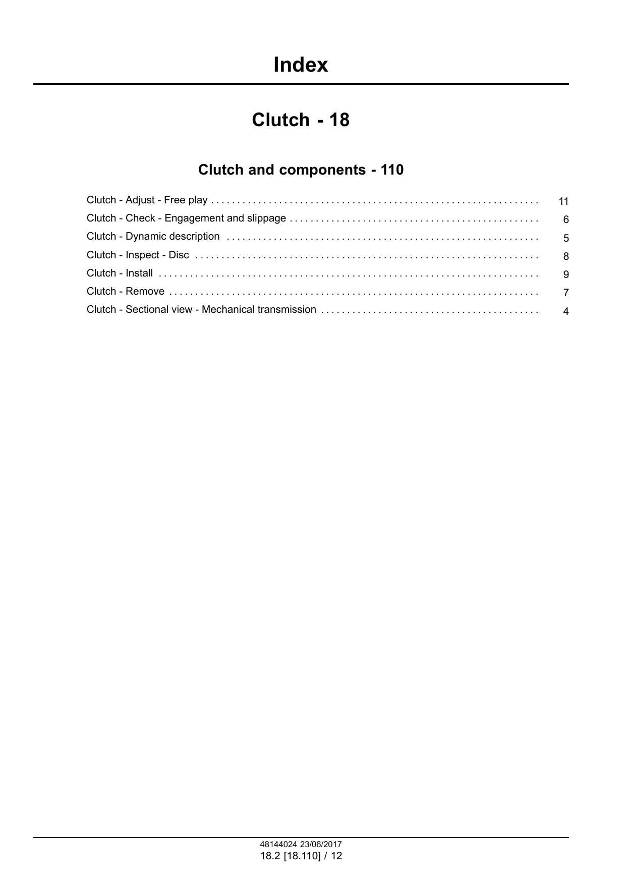 New Holland Workmaster 35 40 Compact Tractor Service Manual | 2017-2021 - sample page 8