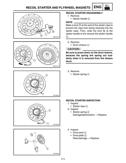 Yamaha EF3000ISE Generator Service Manual | 2002-2006 - sample page 4