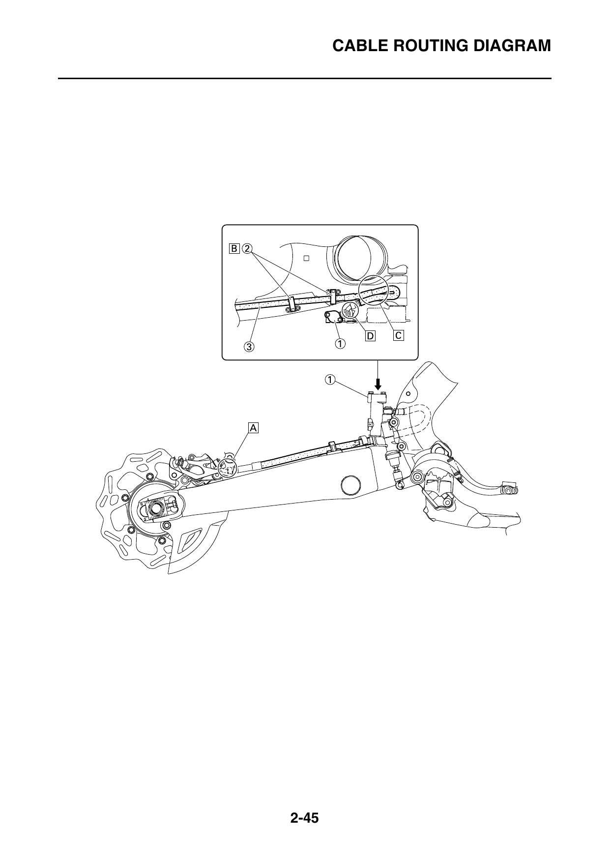 Yamaha WR250F WR250FF Motorcycle Service Manual | 2015-2019 - sample page 3