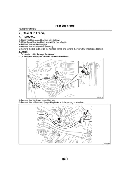 Subaru S209 WRX STI Motorcycle Service Manual | 2019-2023 - sample page 3
