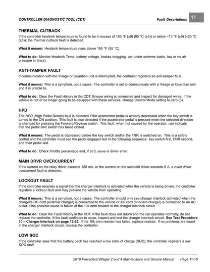 Club Car Precedent Villager 2 4 Golf Cart Service Manual | 2019-2023 - sample page 7