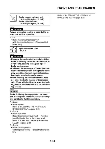 Yamaha Wolverine X2 UTV Service Manual | 2019-2023 - sample page 3