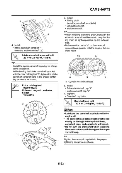 Yamaha Wolverine X2 UTV Service Manual | 2019-2023 - sample page 4