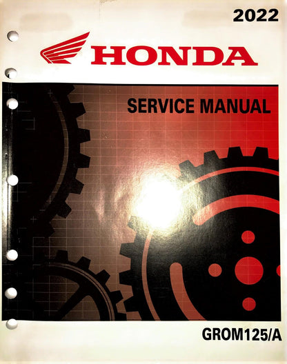 Honda Grom 125 Motorcycle Service Manual | 2022-2026 - sample page 1