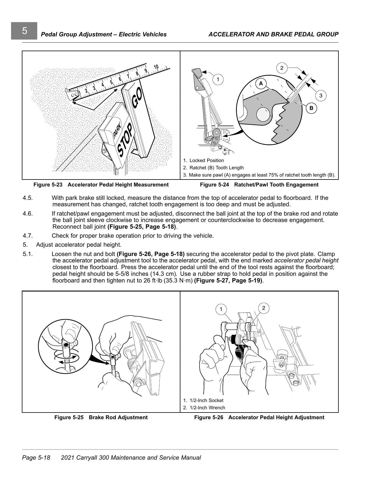 Club Car Carryall 300 Golf Cart Service Manual | 2021-2025 - sample page 2