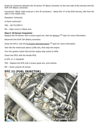 Honda CRF300L Rally Motorcycle Service Manual | 2021-2024 - sample page 3