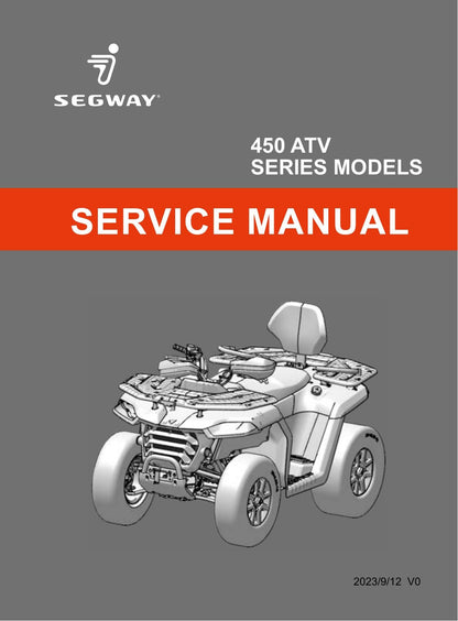 Segway AT5 450 ATV Service Manual | 2023-2026 - sample page 1