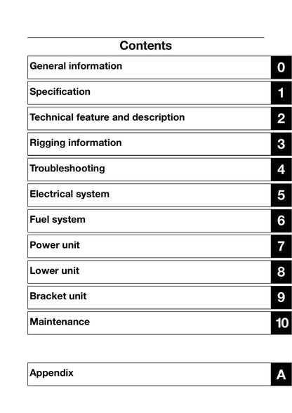 Yamaha F400A F450A XF400 XF450 Outboard Service Manual | 2023-2026 - sample page 5