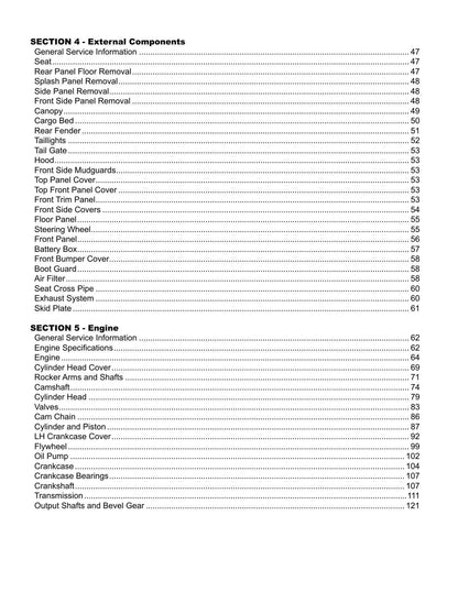 Argo Magnum XF 500 UTV Service Manual | 2023-2026 - sample page 8