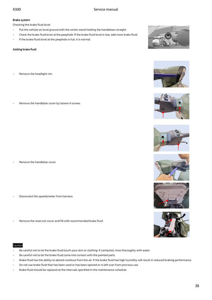 Lambretta X300 300cc Scooter Service Manual | 2023-2026 - sample page 2