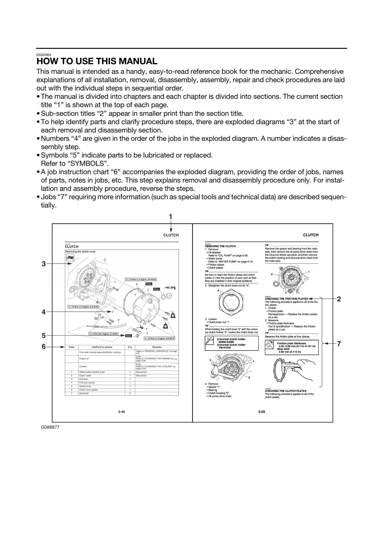 Yamaha Tenere 700 Motorcycle Service Manual | 2023-2026 - sample page 4