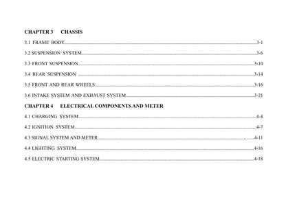 Lifan LF125-26C Motorcycle Service Manual | 2024-2026 - sample page 6