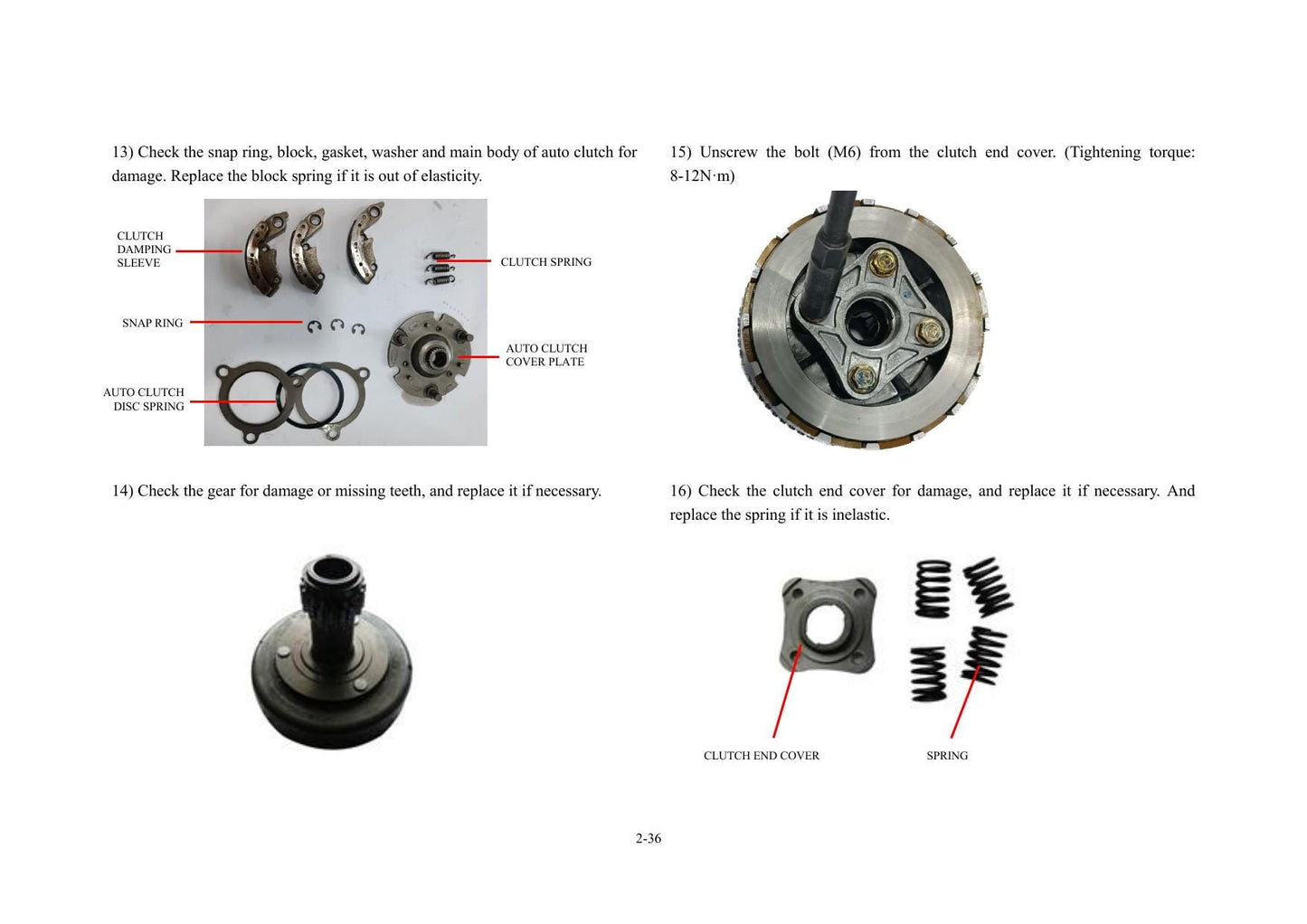 Lifan LF125-26C Motorcycle Service Manual | 2024-2026 - sample page 2