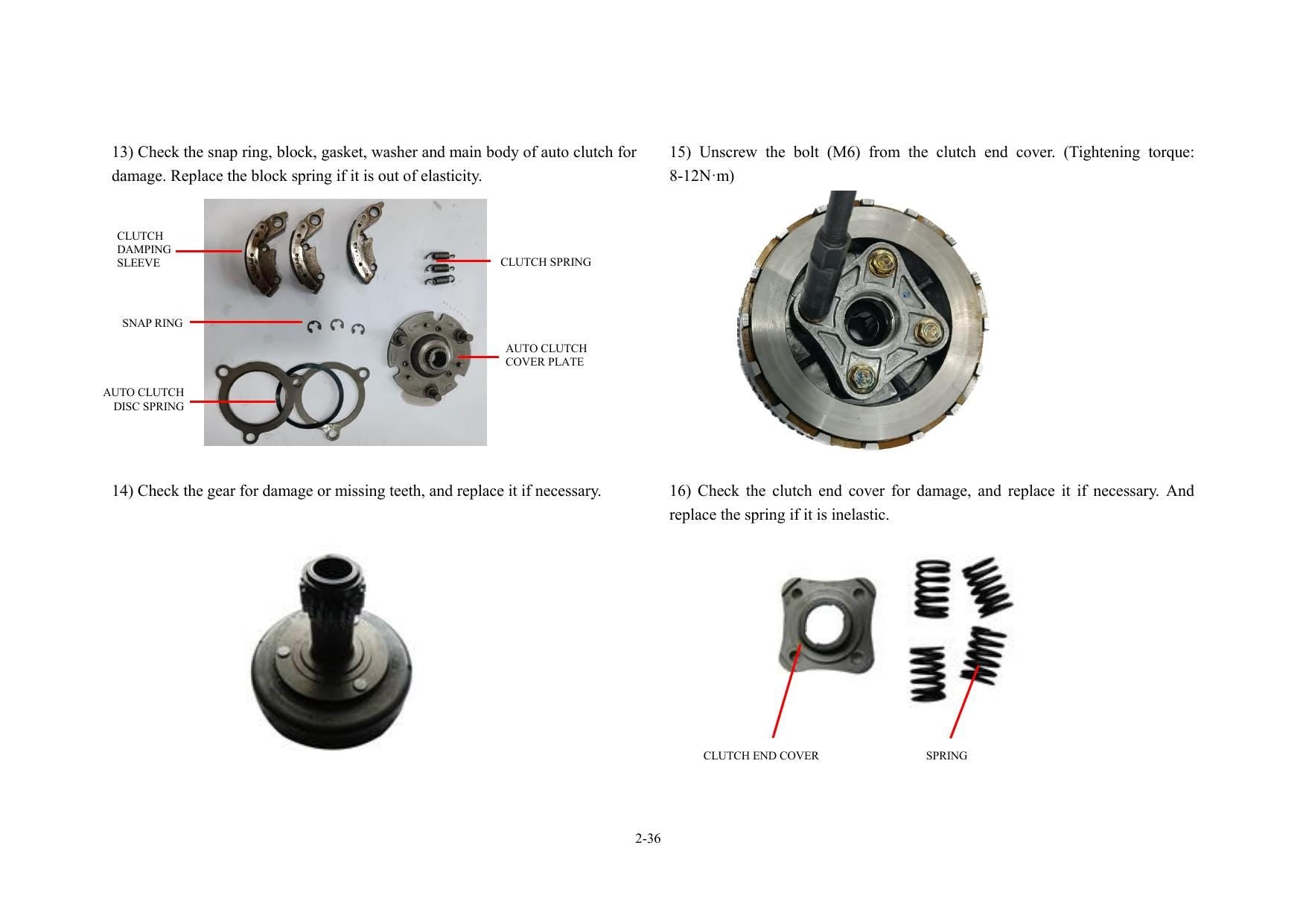 Lifan LF125-26C Motorcycle Service Manual | 2024-2026 - sample page 2