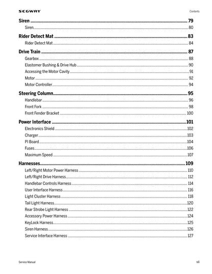 Segway SE-3 Patroller Personal Transporter Service Manual | 2015-2019 - sample page 5