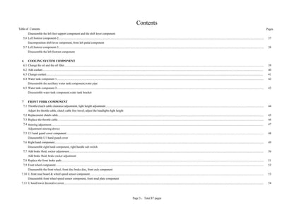 Zontes ZT125 ZT155 U U1 Euro V Motorcycle Service Manual | 2021-2025 - sample page 8