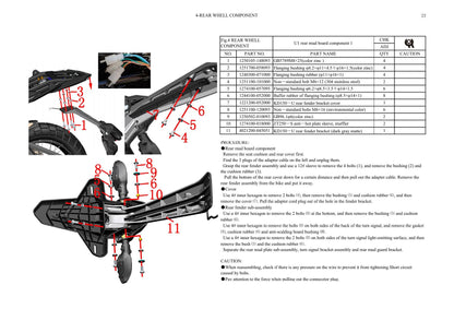 Zontes ZT125 ZT155 U U1 Euro V Motorcycle Service Manual | 2021-2025 - sample page 3