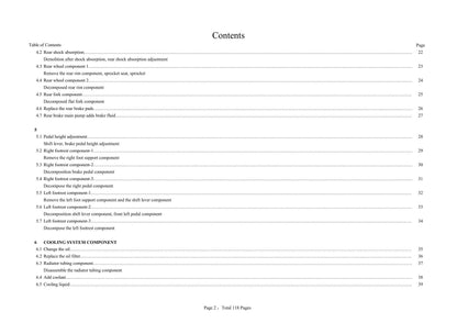 Zontes ZT310-X GP Motorcycle Service Manual | 2021-2025 - sample page 7