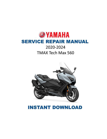Yamaha TMAX Tech Max 560 Scooter Service Manual | 2020-2024 - sample page 1