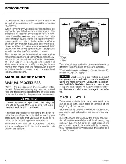 Can-Am Outlander 1000 MAX ATV Service Manual | 2016-2020 - sample page 7