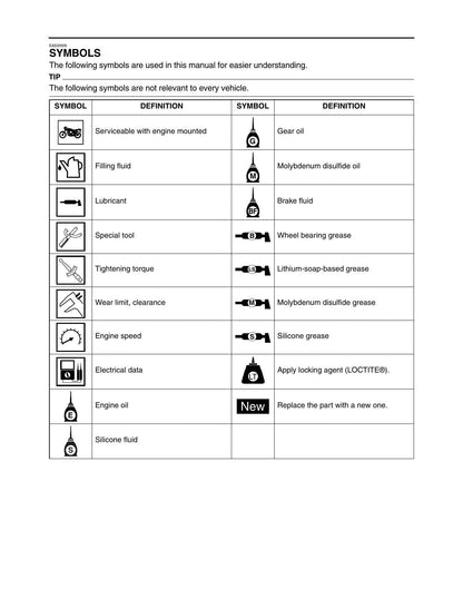 Yamaha YZF-R6 Motorcycle Service Manual | 2013-2016 - sample page 7