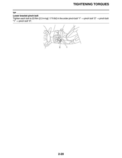 Yamaha YZF-R6 Motorcycle Service Manual | 2013-2016 - sample page 8