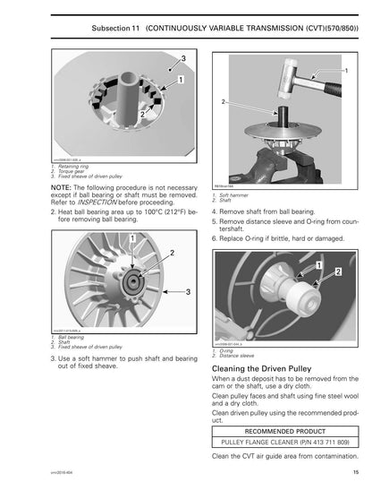 Can-Am Renegade 570 850 1000R ATV Service Manual | 2016-2020 - sample page 9