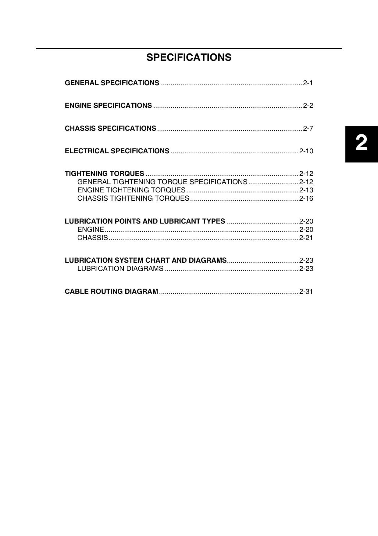 Yamaha WR250F WR250FG Motorcycle Service Manual | 2016-2020 - sample page 7
