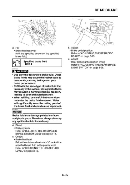 Yamaha XSR700 MTM690 Motorcycle Service Manual | 2016-2020 - sample page 3