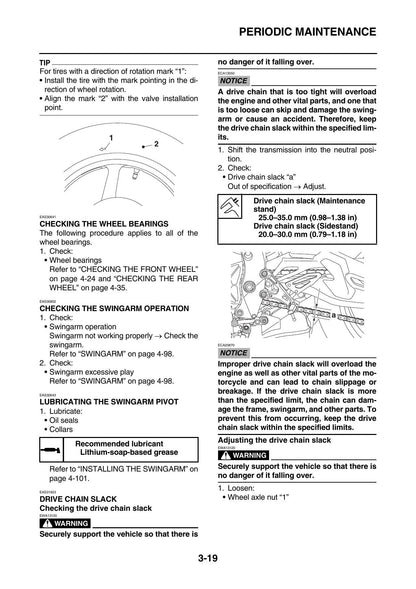 Yamaha MT-10 MTN1000 Motorcycle Service Manual | 2016-2020 - sample page 2
