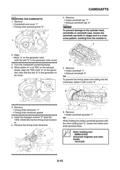 Yamaha XSR700 MTM690 Motorcycle Service Manual | 2016-2020 - sample page 4