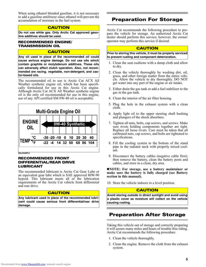 Arctic Cat HDX Crew UTV Service Manual | 2017-2021 - sample page 6