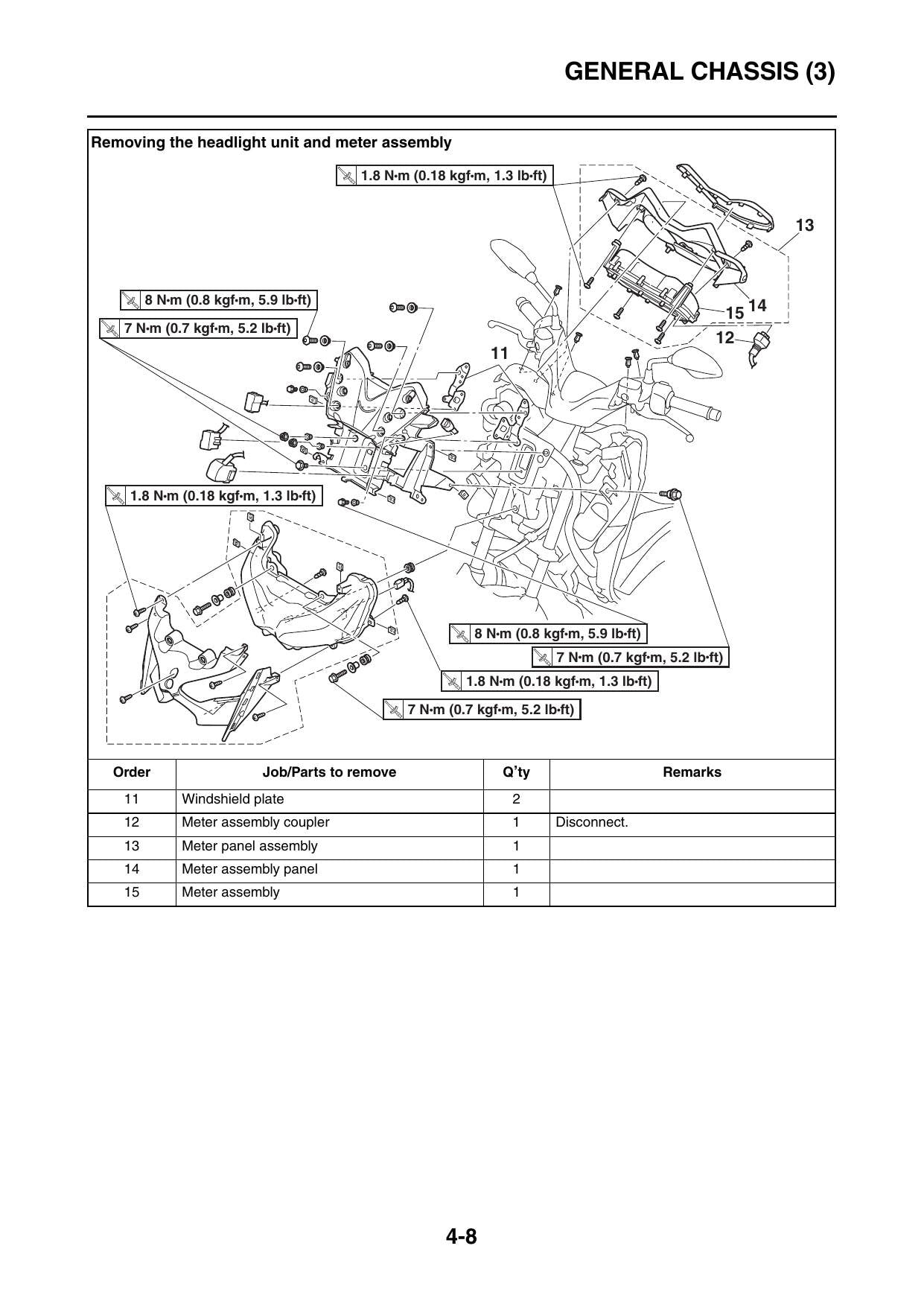 Yamaha X-MAX 300 MBK Evolis 300 Scooter Service Manual | 2017-2021 - sample page 2