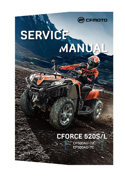 CFMOTO CForce 520 CF500AU-7A 7C ATV Service Manual | 2018-2022 - sample page 1