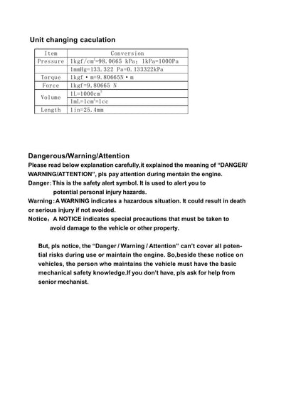 CFMOTO CForce 520 CF500AU-7A 7C ATV Service Manual | 2018-2022 - sample page 6